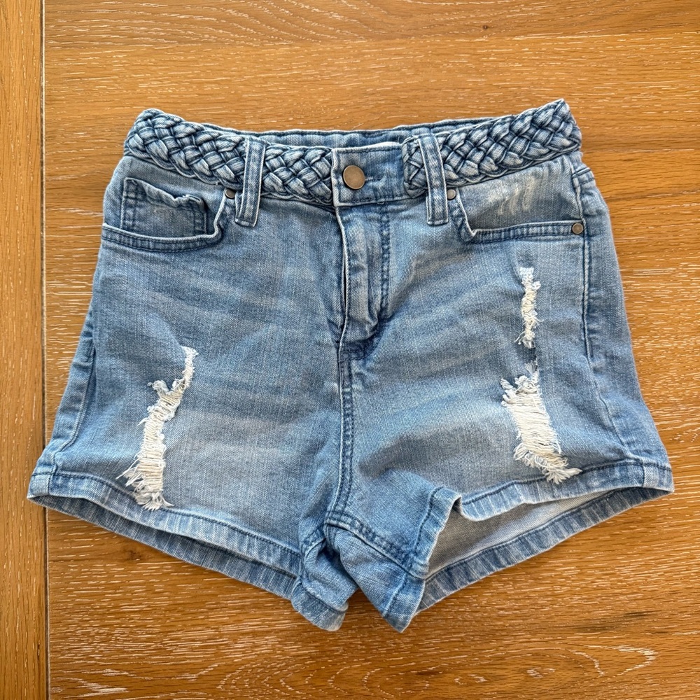 Harper Blue Jeans Shorts Distressed size 26